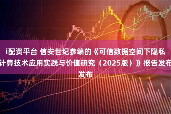 i配资平台 信安世纪参编的《可信数据空间下隐私计算技术应用实践与价值研究（2025版）》报告发布